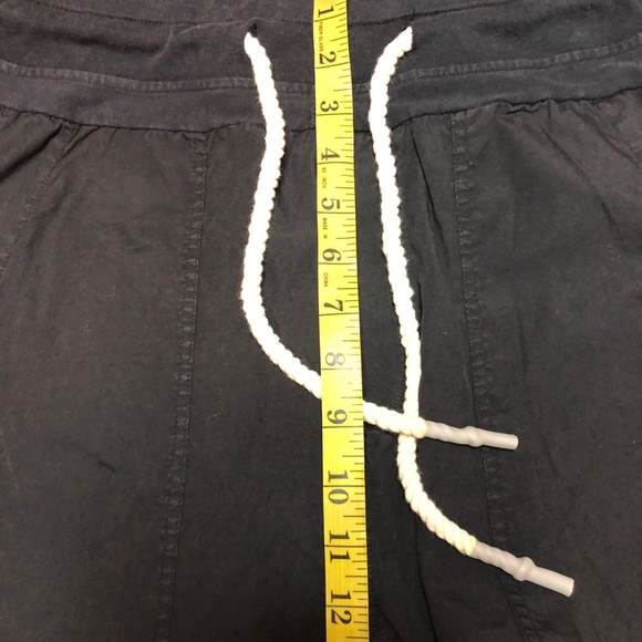 Bassike Utility Jogger Sweatpants Black Jersey Slouch - Picture 9 of 13